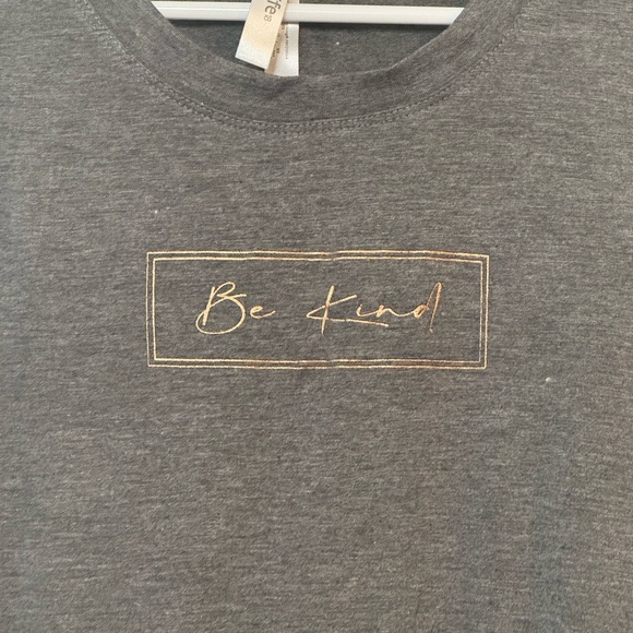 Embrace Life Workout Cropped Tank, “Be Kind”, Women’s M - Picture 2 of 4